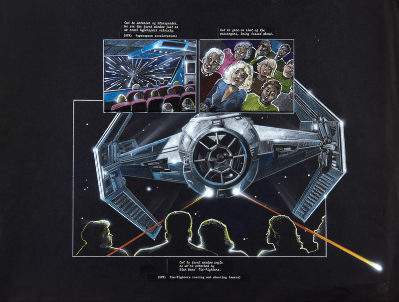 Lot 752, Star Wars commercial concept art.